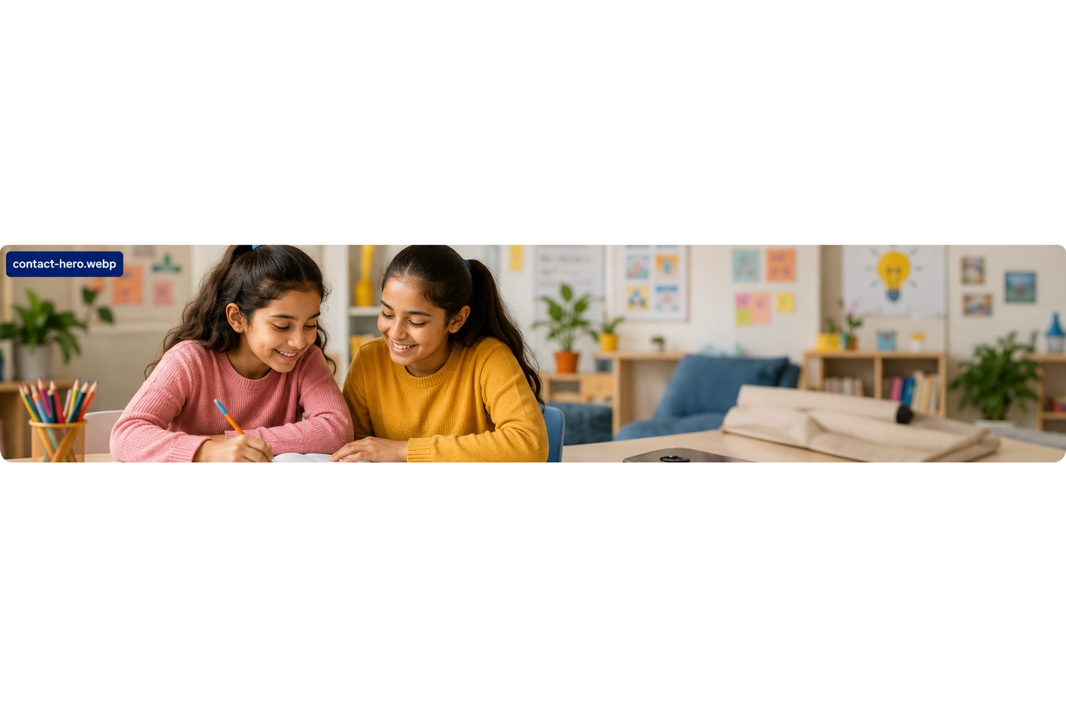 Children learning together at Rising Steps Academy